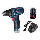 104 Gsr 120-li Taladro Atornillador Bosch Gsr 120-li 12v + 1 Bateria De 2ah