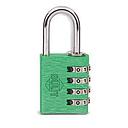 002 CDB C4 40 AR CANDADO DE ALEACION ALUMINIO 3 COMB. 40 MM ROJO