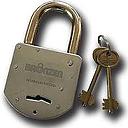 027 BRZ-440 CANDADO DOBLE PALETA 40 MM