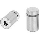 027 F-2520 DISTANCIADOR VIDRIO A.INOXIDABLE 25X20MM