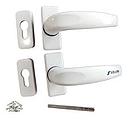 027 FA-430-B MANIJA DOBLE BALANCIN PUERTA DE ALUMINIO