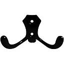 027 VA-12-N PERCHA ESTILO DOBLE NEGRO