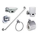 027 WC-500 SET DE BAÑO 6 PIEZAS BASE REDONDA