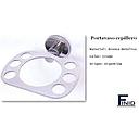 054 0116/05 PORTA VASO Y CEPILLO BRONCE CROMO