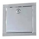 054 1084/27 PUERTA P/LLAVE PASO 30 X 30 ACERO INOXIDABLE
