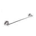 054 116/01 BARRAL TOALLERO DE BRONCE CROMO