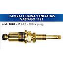 054 2020 CABEZAL CHAINA 2 ENTRADAS