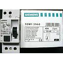 058 INTERRUPTOR DIFERENCIAL 2 X 40 AMP SIEMENS