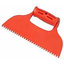 075 ESPATULA PLASTICA 75 MM RAYADA