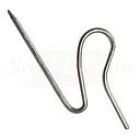 075 GANCHO ALFILER P/ CORTINA NIQUELADO