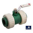 083 LLAVE ESFERICA 20VERDE CON UNION DOBLE SALADILLO