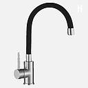 090 GRIFERIA MONOCOMANDO FLEXIBLE P/MESADA