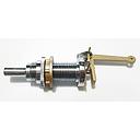 11-21 054 4720/02 BOTON BRONCE CROMO LARGO P/DEPOSITO